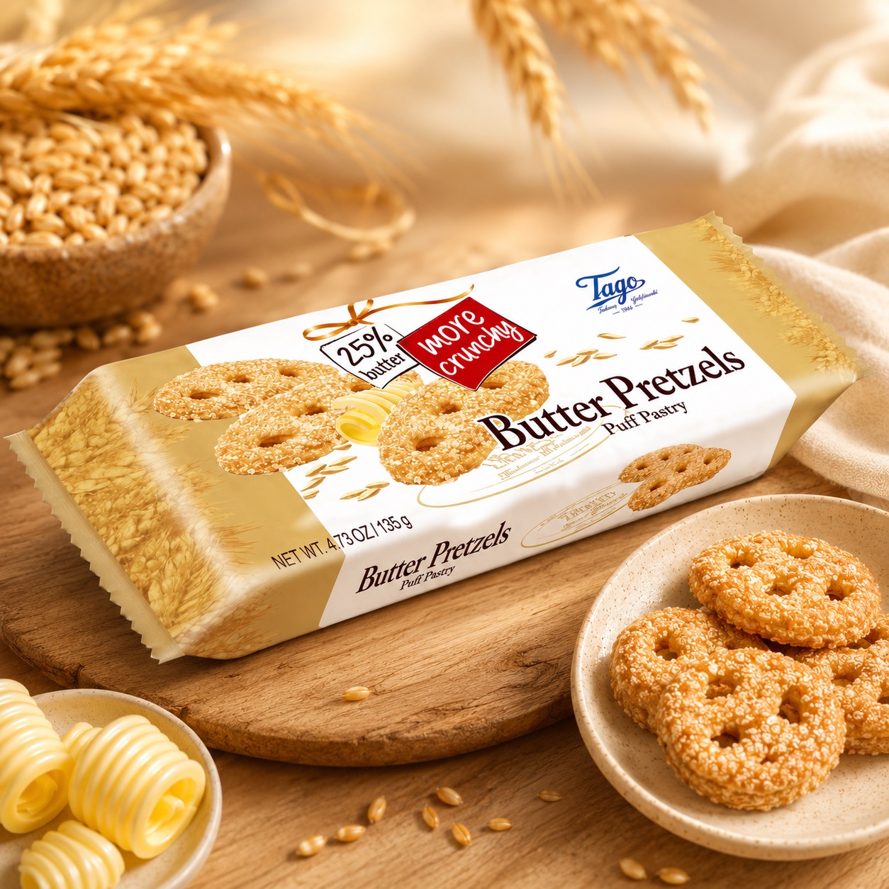 Tago Butter Pretzels